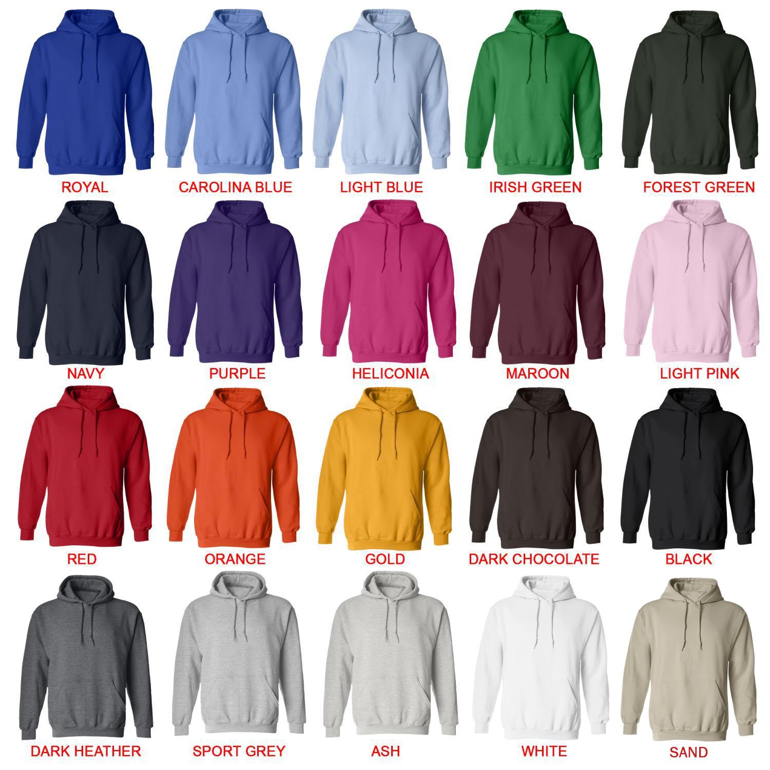 hoodie color chart - Lemon Demon Shop