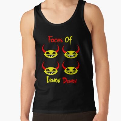 Faces Of Lemon Demon Tank Top