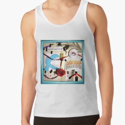 Lemon Demon Dinosaurchestra Album Tank Top