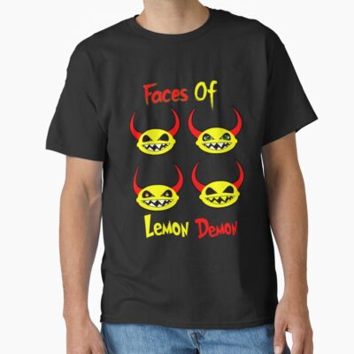 Faces Of Lemon Demon T-shirt