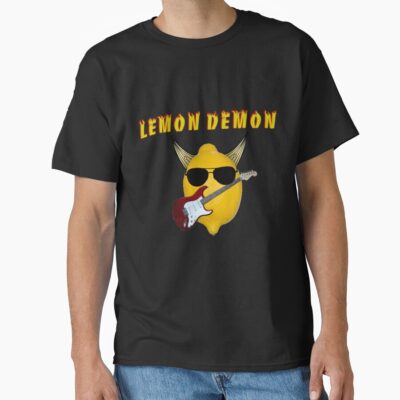Yellow Lemon Demon Cool And Quirky T-shirt