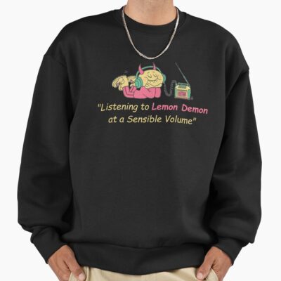 Listening To Lemon Demon At Volume Sweatshirt