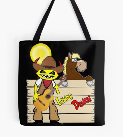 Lemon Demon Cowboy Tote Bag