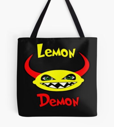 Lemon Demon Vintage Tote Bag
