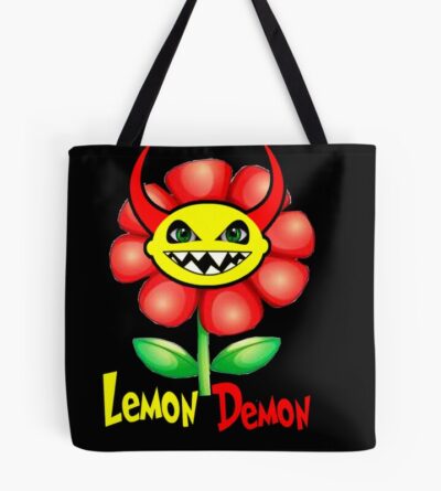 Lemon Demon Flower Tote Bag