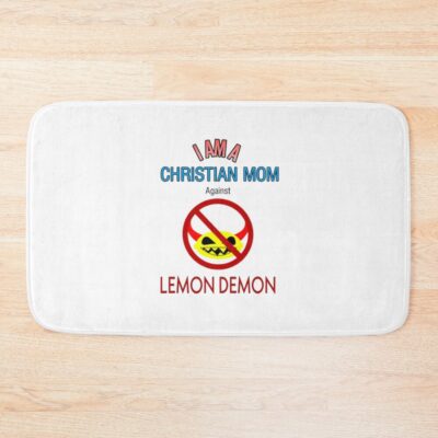 Christian Moms Against Lemon Demon Bath Mat