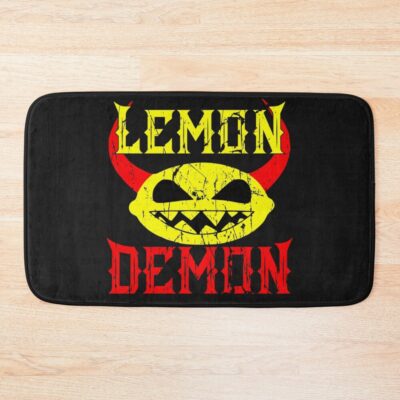 Lemon Demon Retro Bath Mat