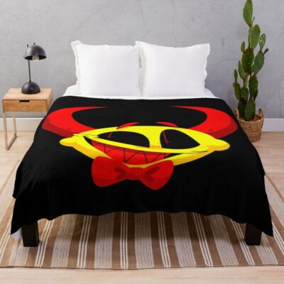 The Lemon Demon Throw Blanket