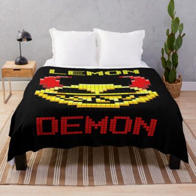 Hot Item Lemon Demon Throw Blanket