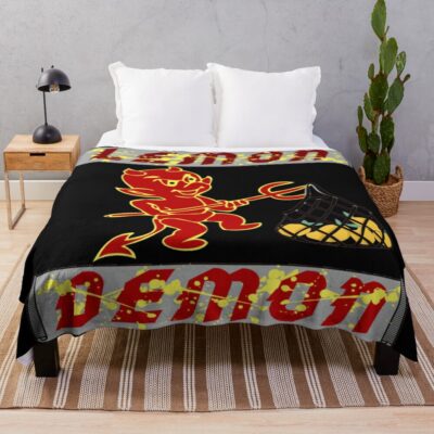 Lemon Demon Steels The Lemons Throw Blanket