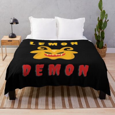 New Collection Lemon Demon Throw Blanket