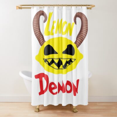 Lemon Demon Classic Shower Curtain