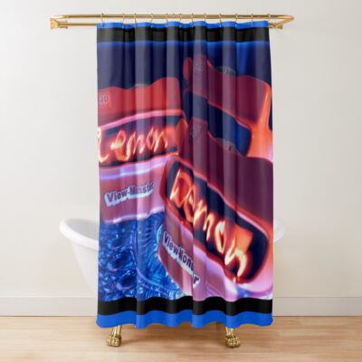 Lemon Demon Monster Album Shower Curtain