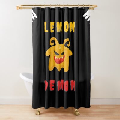New Collection Lemon Demon Shower Curtain
