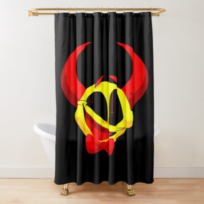 The Lemon Demon Shower Curtain