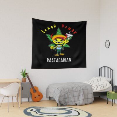 Lemon Demon Rastafarian Tapestry