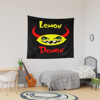 Lemon Demon Vintage Tapestry