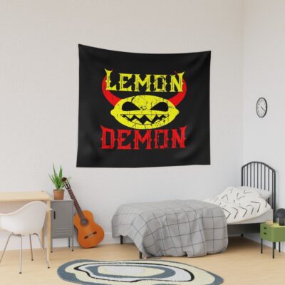 Lemon Demon Colorfull Tapestry