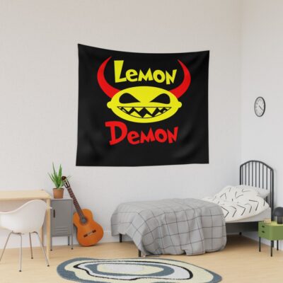Lemon Demon Merch Tapestry
