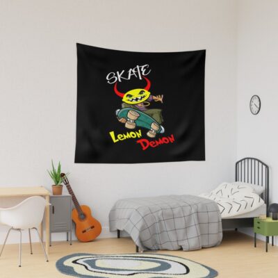 Skater Lemon Demon Tapestry