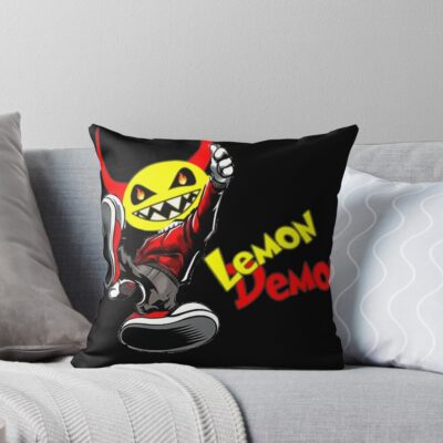 Lemon Demon Hip Hop Throw Pillow