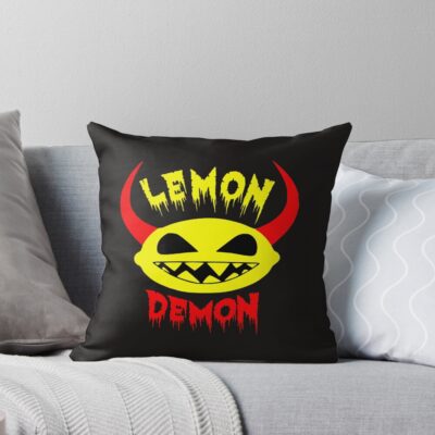 Hot Design Lemon Demon Throw Pillow