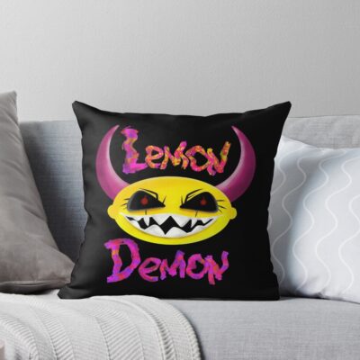 Lemon Demon Unique Throw Pillow
