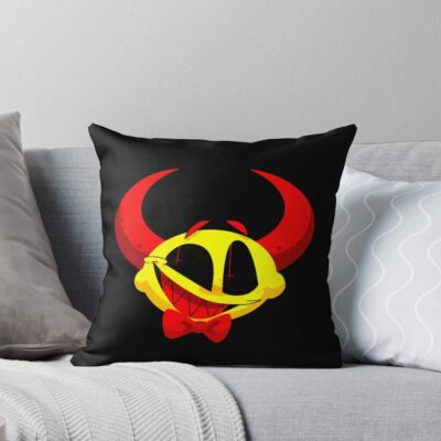 The Lemon Demon Throw Pillow